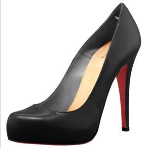 Christian Louboutin Rolando Black Size 38.5